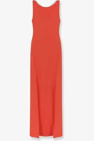 Max Mara Abito lungo creso con dettaglio a catena gioiello sulla schiena - - gender_Woman