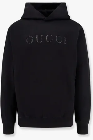 Gucci Felpa in cotone con logo frontale - - gender_Man