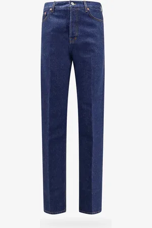 Gucci Jeans in cotone con patch logo posteriore - - gender_Man