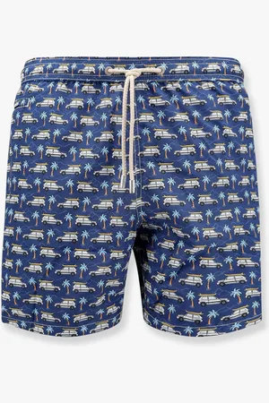 MC2 SAINT BARTH Boxer mare in nylon riciclato con stampa panda vojage 61 - - gender_Man