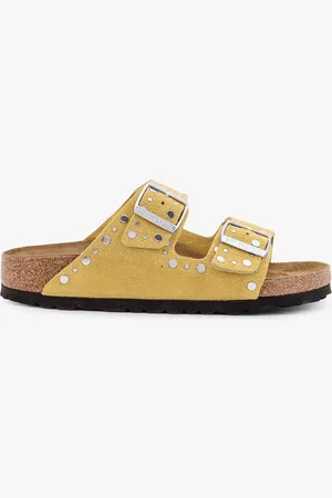 Birkenstock Sandali Arizona Rivet Border in suede con rivetti in metallo applicati - - gender_Woman