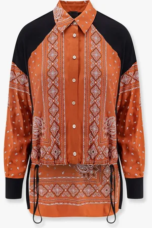 Pinko Camicia Clocks in viscosa con stampa bandana - - gender_Woman