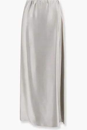 Giorgio Armani Gonna lunga in seta con profondo spacco - - gender_Woman