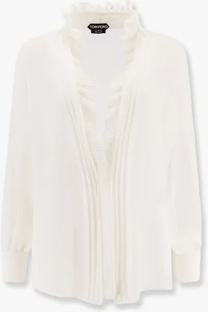 Tom Ford Camicia in seta con dettagli plissettati - - gender_Woman