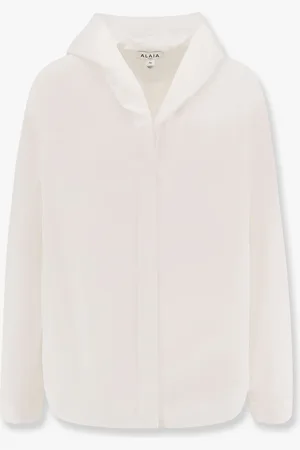 Alaïa Camicia in cotone con cappuccio - - gender_Woman