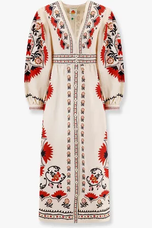 Farm Rio Abito in cotone con stampa multicolor - - gender_Woman