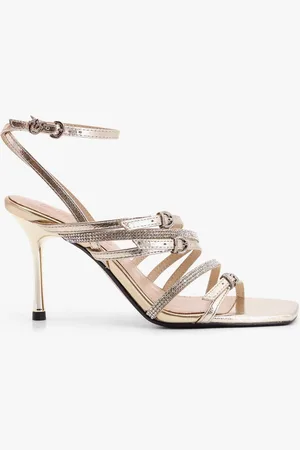 Pinko Sandali in pelle lisa con dettaglio cinturini strass - - gender_Woman