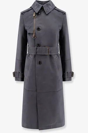 Burberry Trench in misto cotone con fodera check - - gender_Woman
