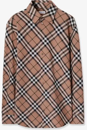 Burberry Camicia check in misto lana - - gender_Woman
