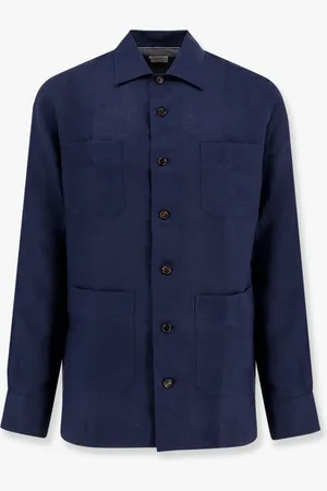Brunello Cucinelli Camicia in lino - - gender_Man