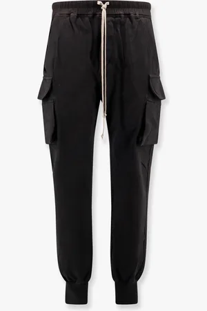 Rick Owens Pantalone jogger in cotone organico - - gender_Man