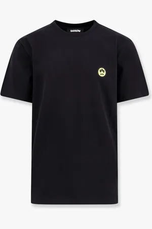 BARROW T-shirt in cotone con stampa logo frontale e posteriore - - gender_Man
