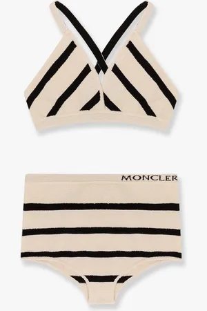 Moncler Set top e culotte in misto cotone a righe - - gender_Woman