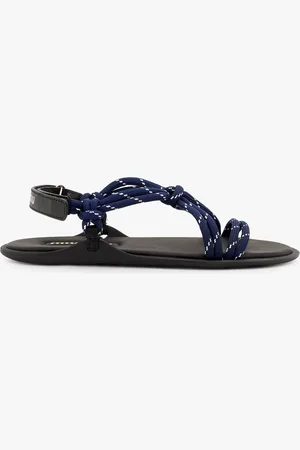 Miu Miu Sandali in corda con dettagli in pelle - - gender_Woman