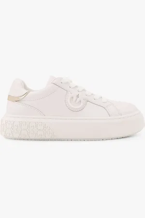 Pinko Sneakers yoko 12 in pelle con dettaglio love birds laterale - - gender_Woman