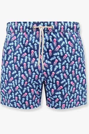 MC2 SAINT BARTH Boxer mare Comfort Light con stampa JellyFish Neon 61 - - gender_Man