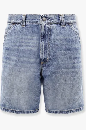 Carhartt Bermuda single knee in denim - - gender_Man