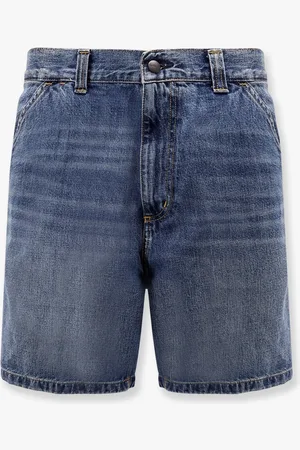 Carhartt Bermuda single knee in denim - - gender_Man
