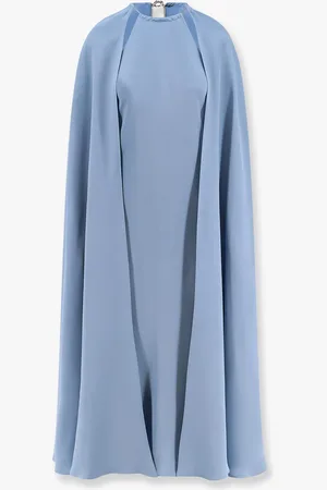 Max Mara Abito lungo managua in seta con mantella in seta e dettaglio in metallo - - gender_Woman