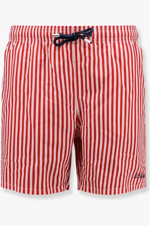 MC2 SAINT BARTH Boxer mare in nylon riciclato con stampa gustavia stripes - - gender_Man