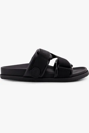 Moncler Sandali in pelle mon summer con dettagli in nylon - - gender_Woman