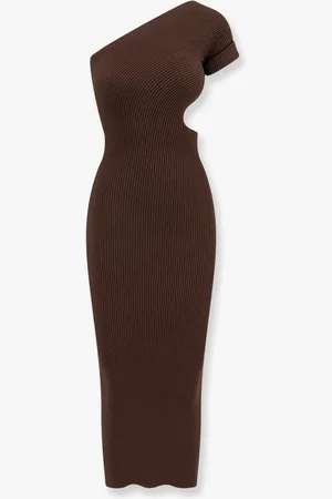 Max Mara Abito arda 1234 in viscosa stretch a coste - - gender_Woman