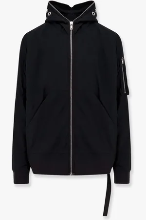 Rick Owens Giubbino gimp flight bomber in lyocell - - gender_Man