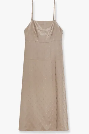 Fendi Abito in satin con motivo floreale - - gender_Woman