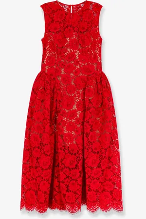 Self-Portrait Abito midi in pizzo - - gender_Woman
