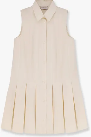Moncler Vestito mini chemisier in cotone e seta - - gender_Woman