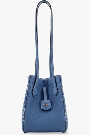 Fendi Minibag Origami Mini trasformabile in pelle e jacquard FF effetto denim - - gender_Woman