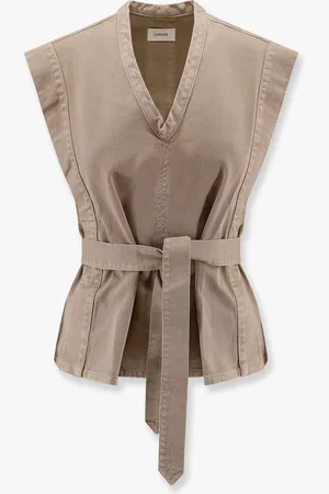 LEMAIRE Camicia chasuble in cotone effetto denim - - gender_Woman