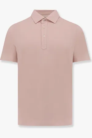 Brunello Cucinelli Maglia polo in cotone piquet - - gender_Man