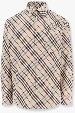 Burberry Camicia traditional check in cotone - - gender_Man