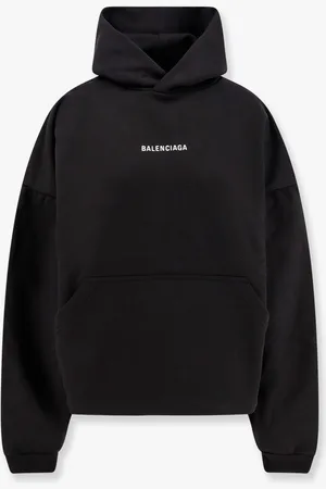 Balenciaga Felpa cropped con logo ricamato - - gender_Woman