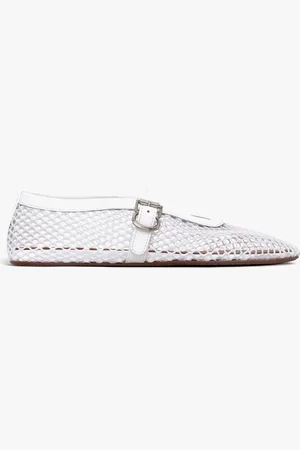 Alaïa Ballerina in mesh con dettagli in vernice - - gender_Woman