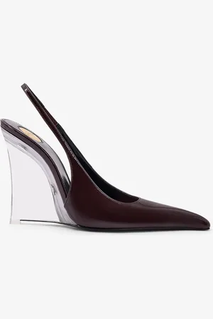 Saint Laurent Décolleté slingback Miller 110 in vernice - - gender_Woman