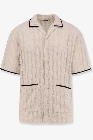Woodbird Camicia WB Sunny Granny in maglia traforata - - gender_Man