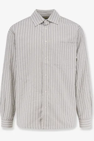 Woodbird Camicia a righe in misto cotone - - gender_Man