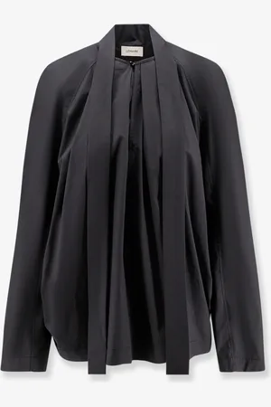 LEMAIRE Camicia Ascot in cotone - - gender_Woman