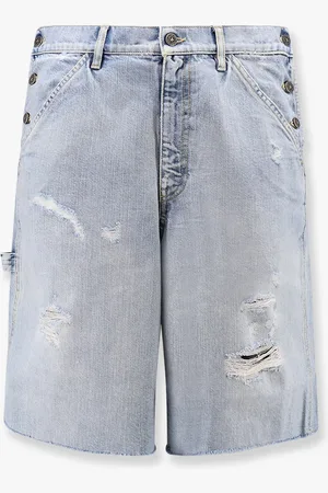 Golden Goose Bermuda Mike in denim con dettaglio iconico - - gender_Man