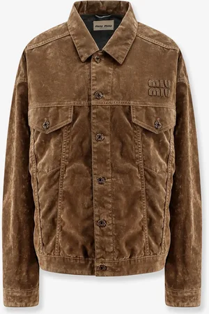 Miu Miu Giubbino in Flock Chambray washed - - gender_Woman