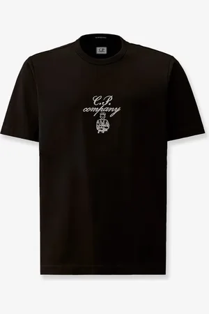 C.P. Company T-shirt in cotone con ricamo Logo - - gender_Man