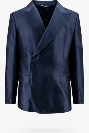 Dolce & Gabbana Giacca in satin con revers a lancia - - gender_Man