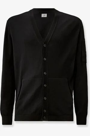 C.P. Company Cardigan in cotone con dettaglio Logo - - gender_Man
