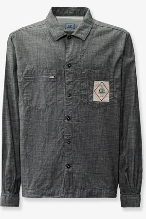 C.P. Company Camicia in cotone Chambray - - gender_Man