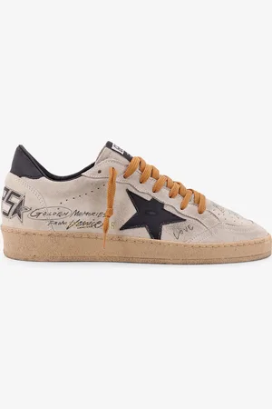 Golden Goose Sneakers low-top Ball Star in suede effetto used - - gender_Man