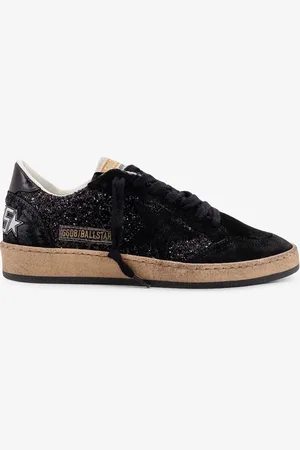 Golden Goose Sneakers low-top Ball Star in suede effetto used - - gender_Woman