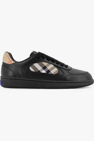 Burberry Sneakers in pelle con inserti Traditional Check - - gender_Man