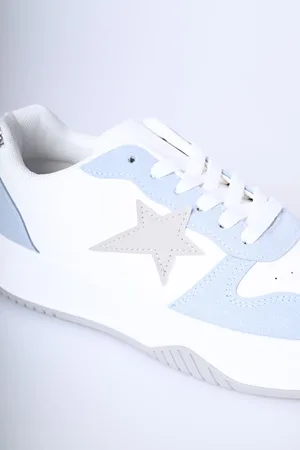 Nuna Lie Sneakers con patch a stella e glitter